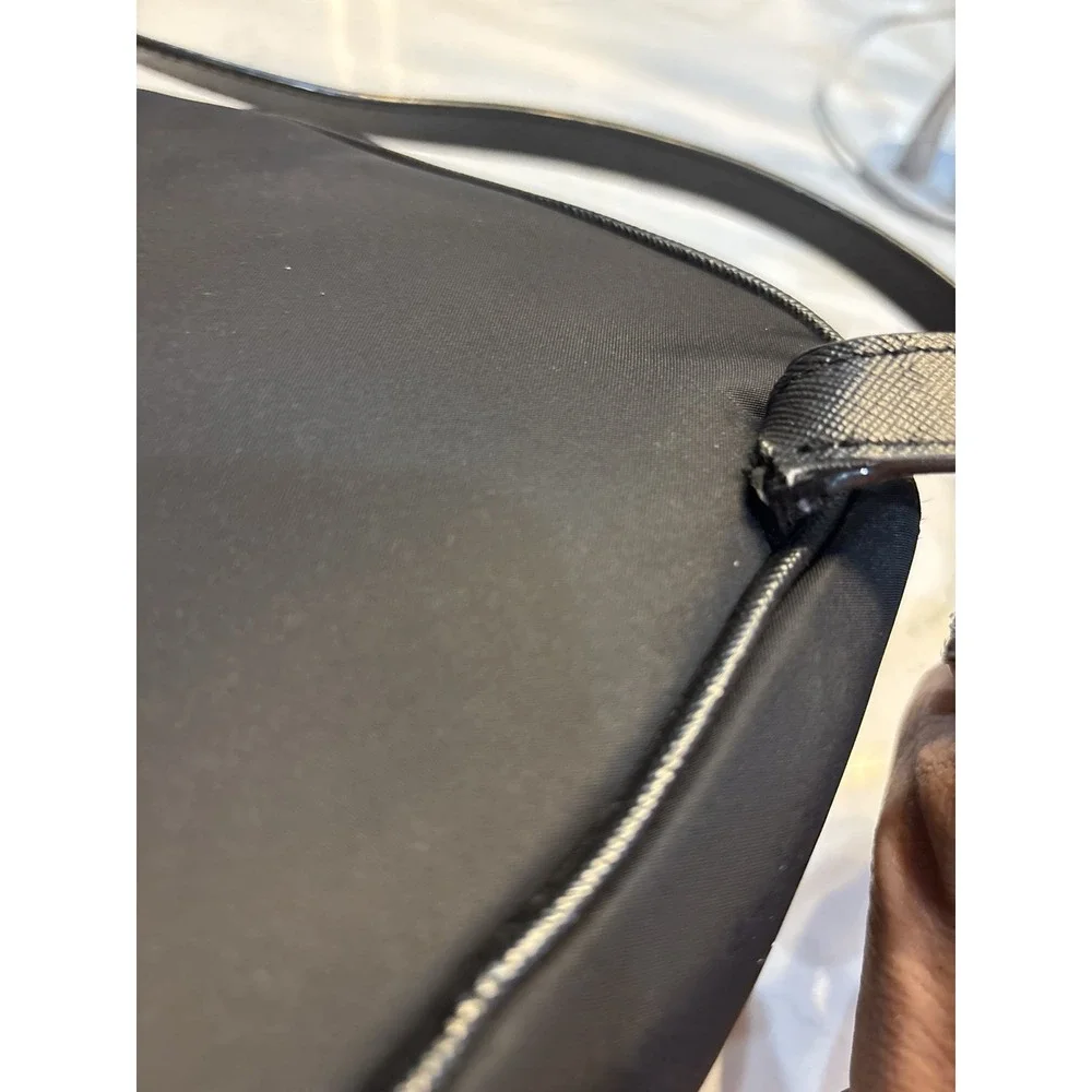 Kate Spade Wilson Road Bradley Black Nylon Backpack Gold HW